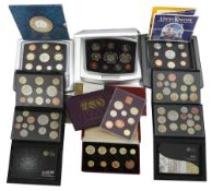 United Kingdom. Royal Mint proof coin annual sets