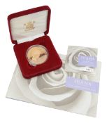 Royal Mint Elizabeth II 1999 gold proof £5 coin Diana Princess of Wales Memorial