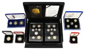 United Kingdom. Royal Mint. Silver proof coins