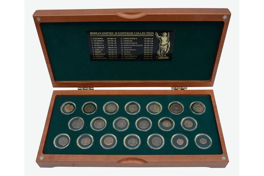 The Roman Empire Emperors of the 3rd & 4th Centuries AD Twenty-coin collection