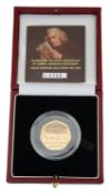 Elizabeth II 2005 gold proof 50p coin 250th Anniversary Samuel Johnson’s Dictionary