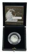 United Kingdom. Royal Mint Elizabeth II 2007 platinum proof Britannia £25 coin