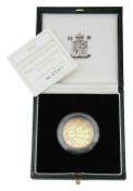 Elizabeth II 2001 gold proof £2 coin Marconi 1901 - Wireless Bridges the Atlantic