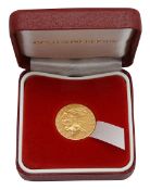 USA. 1910 gold 5 dollar coin