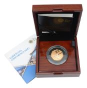 Elizabeth II 2014 gold proof 50p coin Glasgow 2014 Commonwealth Games