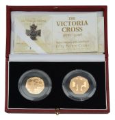 Elizabeth II 2006 two gold proof 50 pence coins: The Victoria Cross