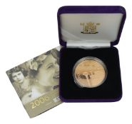 United Kingdom., Elizabeth II 2006 gold proof Eightieth Birthday crown