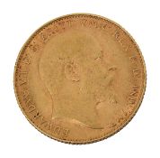 An Edward VII full sovereign