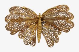 Butterfly brooch