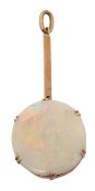 A 'pendulum' opal pendant