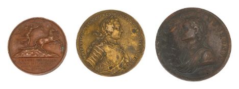 Three commemorative medals