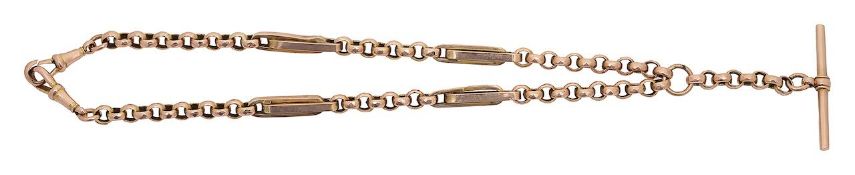 A double Albert chain with T bar