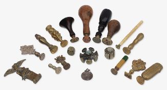 A collection of desk seals