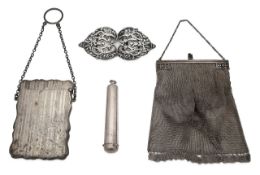 Calling card case and purse etc.