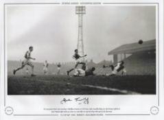John Connelly 16x12 signed Black and white photo, Autographed Editions, Limited Edition. Photo Shows