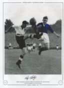 Roy Bentley 16x12 signed colourised photo, Autographed Editions, Limited Edition. Photo Shows