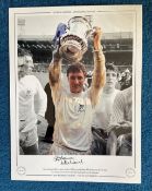 Graham Williams 16x12 signed colourised photo Autographed Editions, Limited Edition. Photo Shows