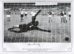 Tom Finney 16x12 signed Black and white photo, Autographed Editions, Limited Edition. Photo Shows
