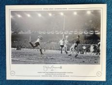 Jimmy Greenhoff 16x12 signed black and white photo Autographed Editions, Limited Edition. Photo