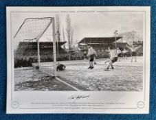 Nat Lofthouse 16x12 signed black and white photo Autographed Editions, Limited Edition. Photo
