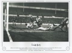 Cliff Jones 16x12 signed black and white photo, Autographed Editions, Limited Edition. Photo Shows