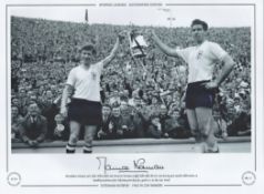 Maurice Norman 16x12 signed colourised photo, Autographed Editions, Limited Edition. Photo Shows