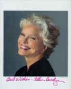 Ellen Burstyn signed 10x8 inch colour photo. Good condition Est.
