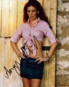 Amy Nuttall signed 10x8 inch colour photo. Good condition Est.