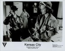Miranda Richardson signed 10x8 inch Kansas City black and white promo photo. Good condition Est.