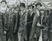 Multi signed Toyah Willcox, Phil Daniels and Leslie Ash. 'Quadrophenia Movie Scene' black and
