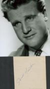 Donald Houston signed album page with unsigned 10x8inch black and white photo. Good condition Est.