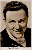 Carl Brisson Signed 5x3 inch approx Black and White Photo. Signed in blue ink. Good condition Est.