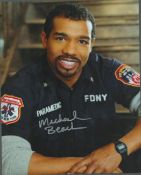 Michael Beach signed 10x8 inch colour photo. Good condition Est.