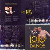 Michael Flatley signed Lord of the Dance Programme. Also signed by whole cast. Good condition Est.