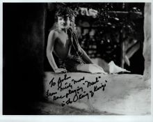 Mickey Moore signed 10x8inch black and white photo. Dedicated. Good condition Est.