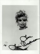 Loni Anderson signed 7x5inch black and white photo. Good condition Est.