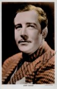 John Boles Signed 5x3 colour photo. Good condition Est.