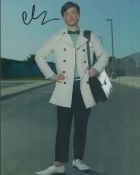 Chris Colfer signed 10x8 inch colour photo. Good condition Est.