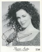 Sherrie Austin signed 10x8 inch Streets of Heaven black and white promo photo. Good condition Est.