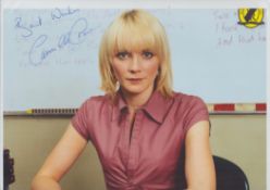 Camilla Power signed 12x8 inch colour photo. Good condition Est.