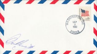 WWII AVM Donald Bennett CB, CBE, DSO signed cover PM Washington DC Sep 3, 1980, 20013. Good