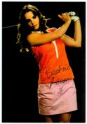 Beatriz Recari signed 10x8 inch colour photo. Good condition Est.
