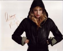 Beth Riesgraf signed 10x8 inch colour photo. Good condition Est.