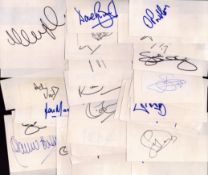 Sport Collection Approx 30 signed cards of legendary names including Simon Donnelly, Mark