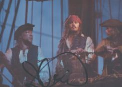 Stephen Graham signed Pirates of the Caribbean colour photo. Good condition. All autographs come
