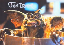 Joe Dante signed 7x5inch colour photo. Good condition. All autographs come with a Certificate of