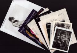 TV/Film and Sport collection 12 assorted signed photos, signature pieces and letters includes