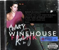 Amy Winehouse signed Frank CD insert. CD included. Good condition. All autographs come with a