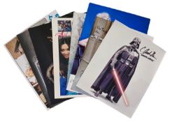Entertainment collection 8, signed colour photos includes great names such as Robert Lindsay,