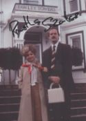 Prunella Scales signed colour photo 7x5 Inch. 'Fawlty Towers She portrayed Sybil Fawlty.'. Good